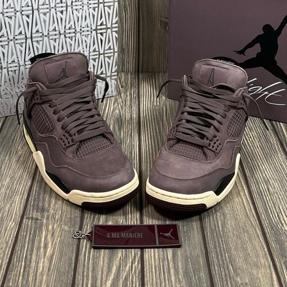 Nike Air Jordan 4 Retro A Ma Maniere Men Sneaker Streetwear Shoe 10.5 DV6733-220